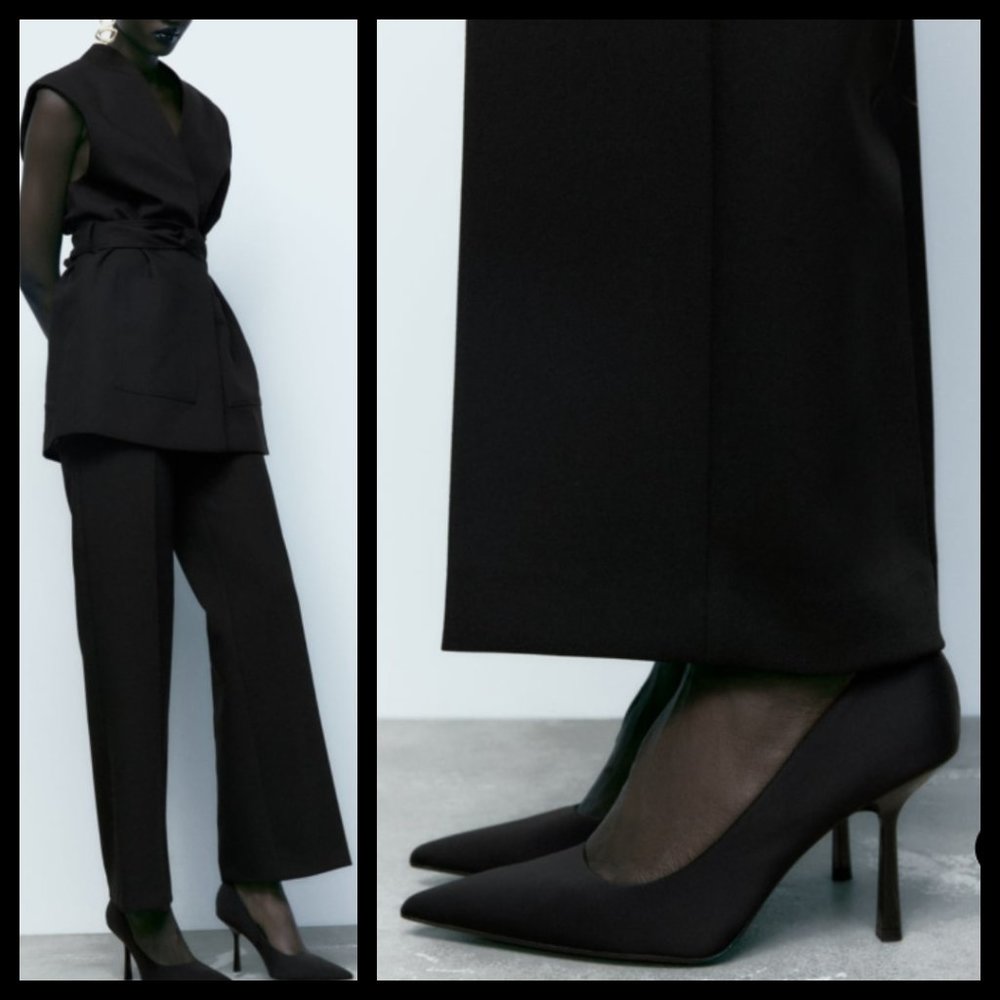 Zara Fabric Stilettos - NWT - Picture 16 of 16